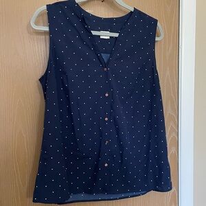 A New Day Polka-Dot Blouse